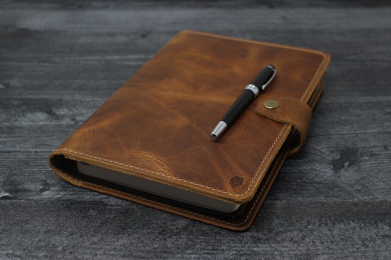 Full Focus Planner Leather Journal FFP Cover Personalized Etsy