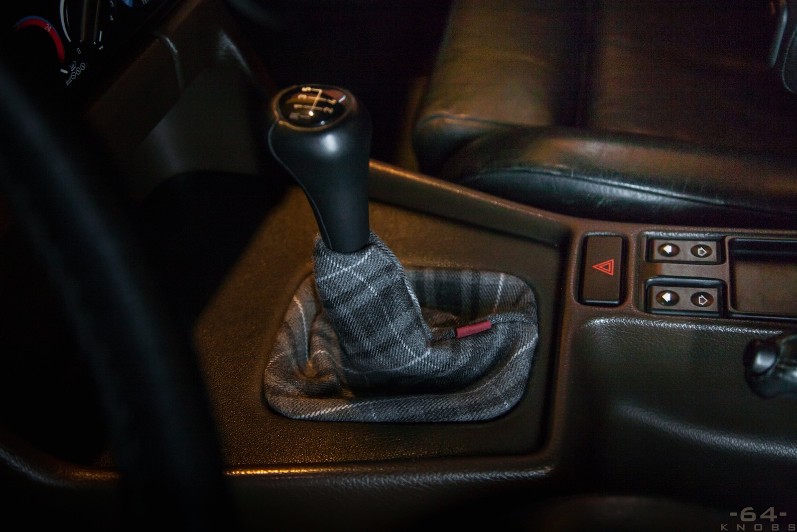 BMW E30 custom fabric shift boot Replica of BMW Uberkaro Etsy