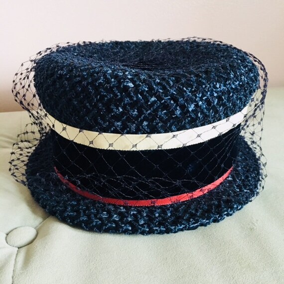 1930s Hat; Vintage Hat; Montgomery Ward