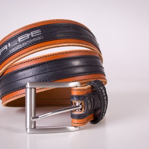 Leather belt bicycle tube We love the bike image 7