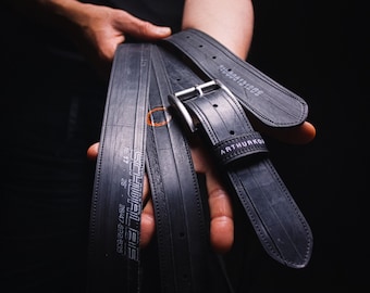 der Gürtel aus Fahrradschlauch