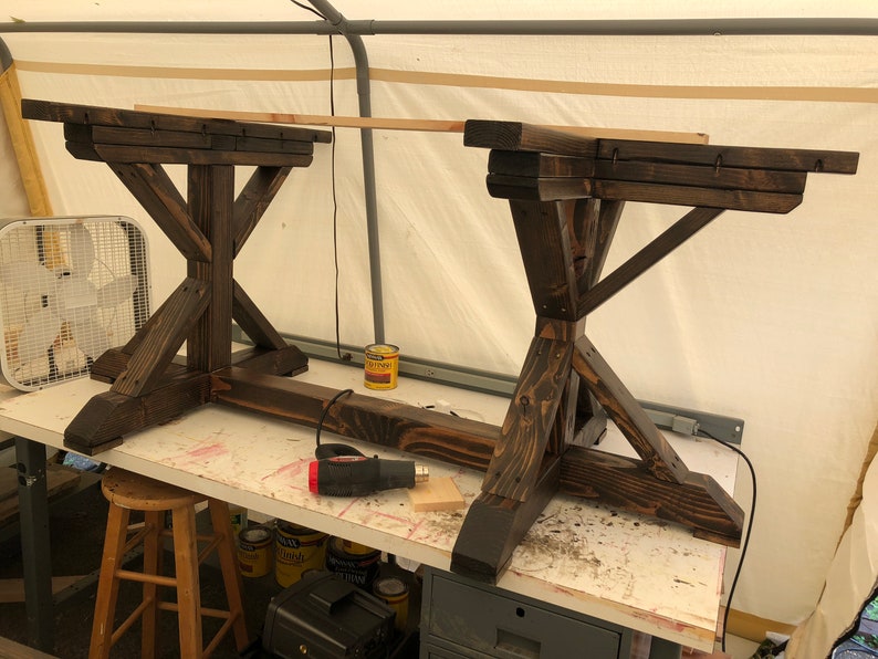 Pickup Only Farm Style Dining Table Not Shippable Etsy