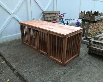 Pickup Only* Dog Crate Kennel Tables, Cabinets, Pantries, Buffet Servers, Entertainment Centers - Not Shippable