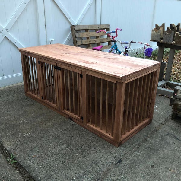 Pickup Only* Dog Crate Kennel Tables, Cabinets, Pantries, Buffet Servers, Entertainment Centers - Not Shippable