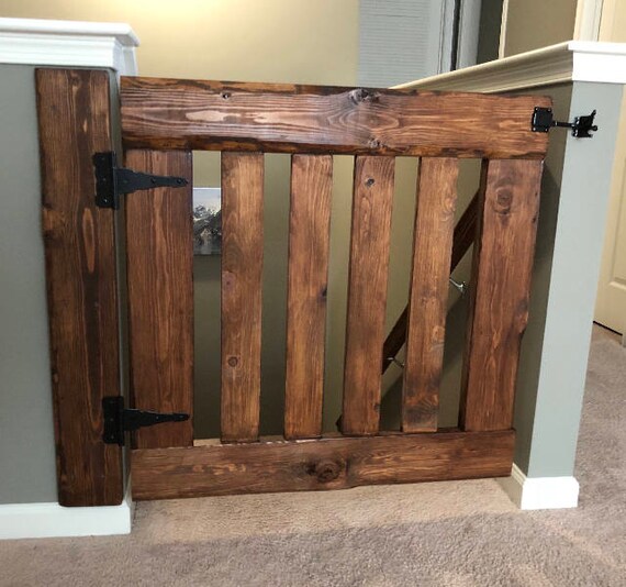 Rustic Half Door Dog Pet Gate Please Read Description Etsy