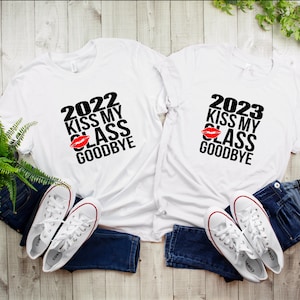 Kus mijn klas vaarwel, 2022 senior, afstuderen tee, afstuderen svg, 2023 senior, senior svg, grad tee