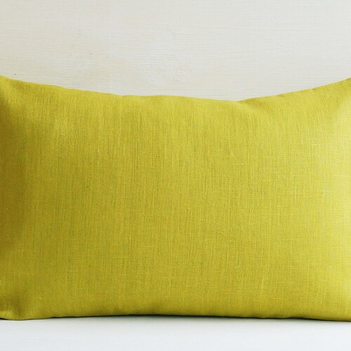 Black Linen Lumbar Body Pillow Case Long Linen Pillow Cover Etsy