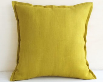 Lime green pilllows Lime green pillow Chartreuse pillow cover Lime green