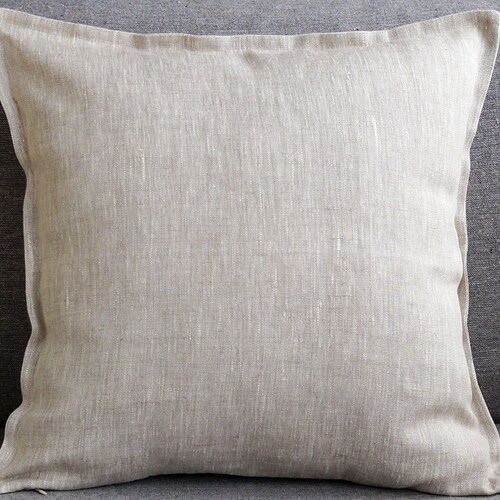 22x22 Green Linen Euro Sham 26x26 Emerald Green Throw Pillow Etsy