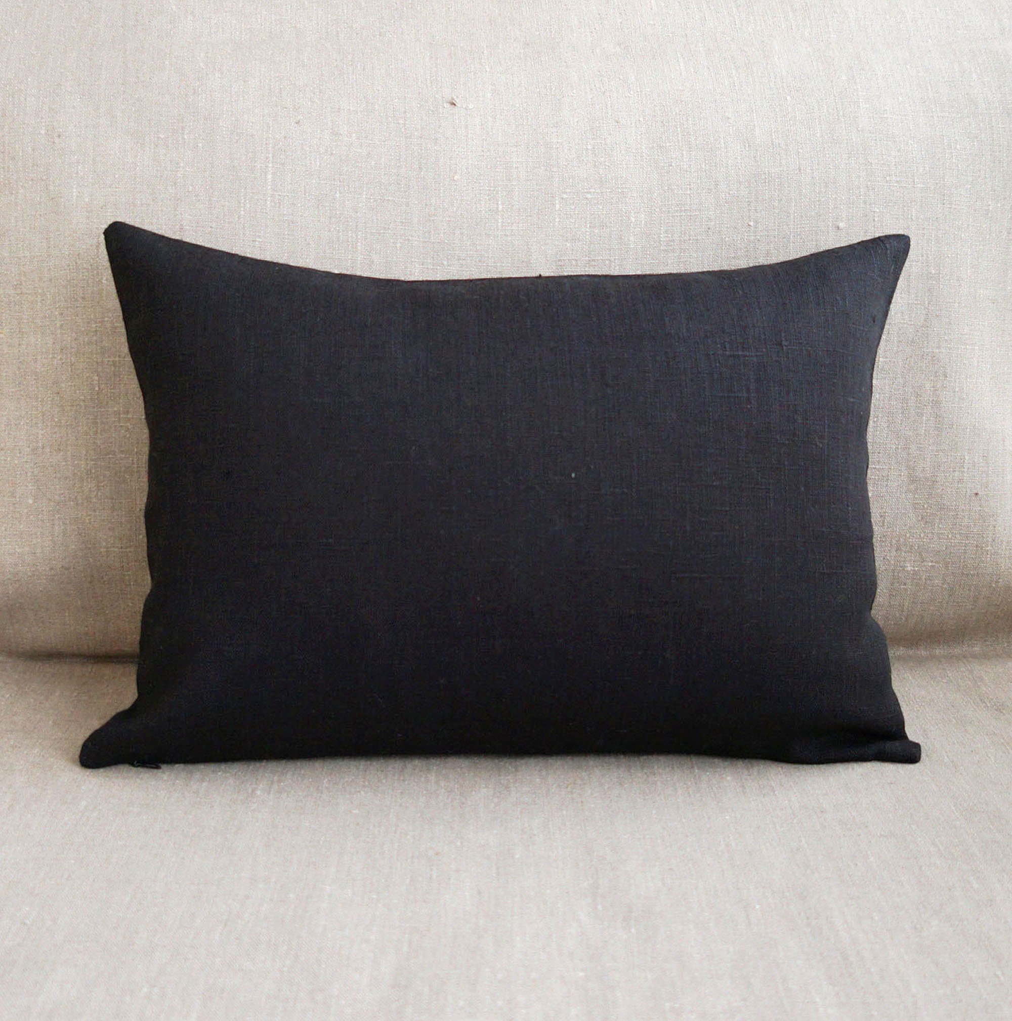 16x26 Linen body pillow cover 20x54 Extra long lumbar pillow Etsy