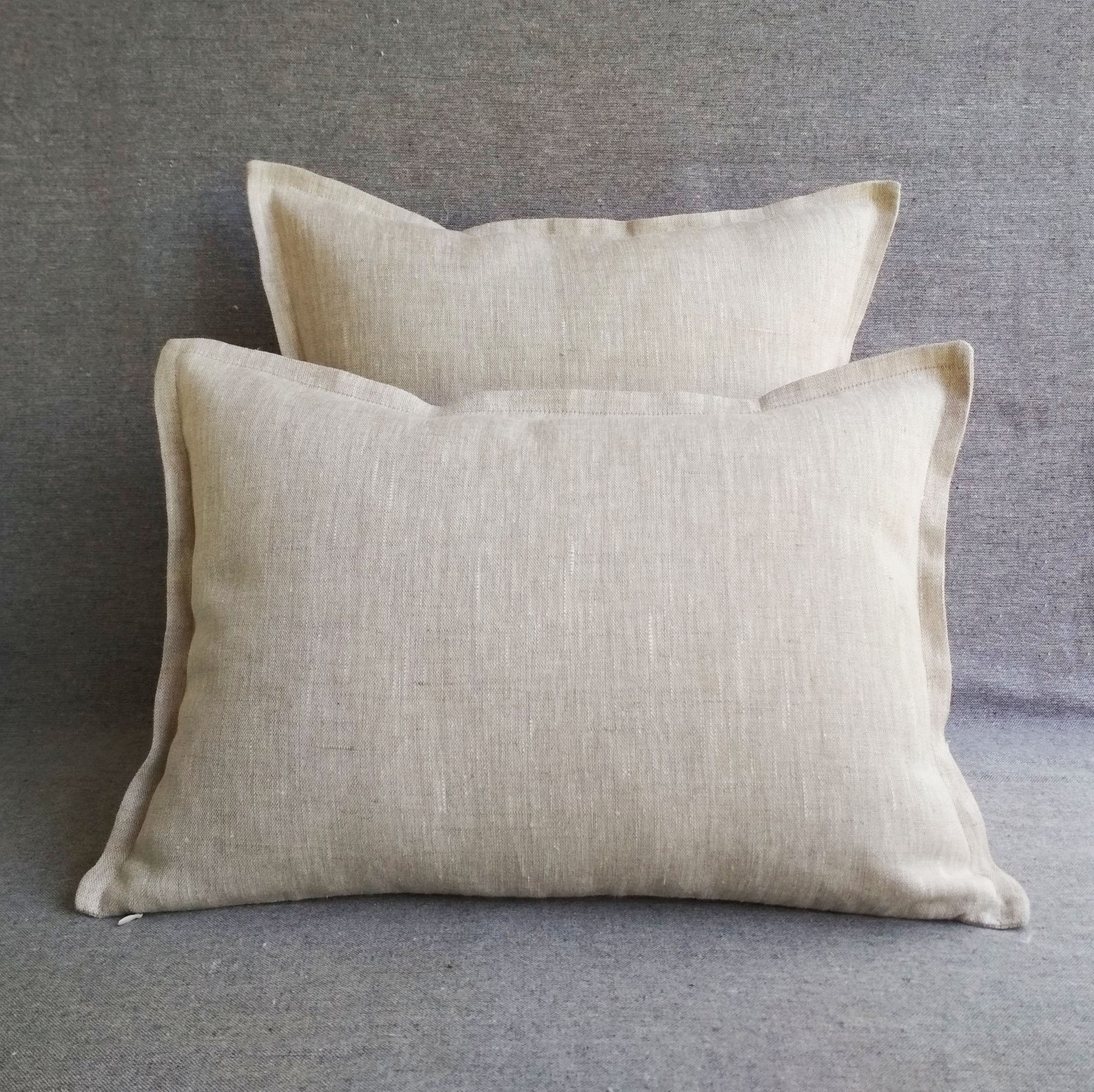 24x24 Linen euro sham 26x26 Linen throw pillow covers 20x20 Etsy