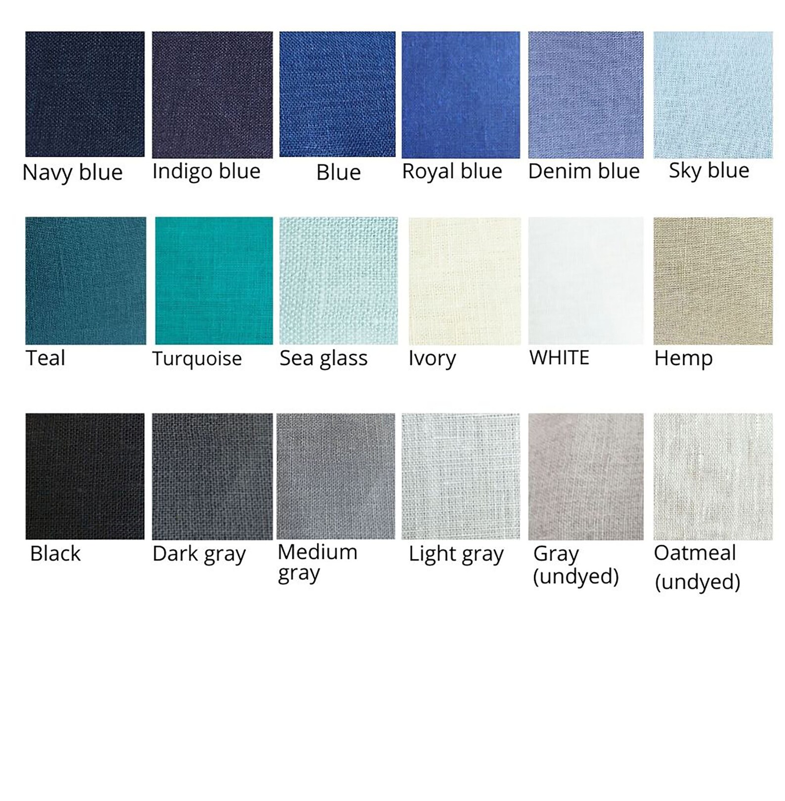 24x24 Euro Sham Navy Blue Linen Throw Pillow Covers 20x20 Etsy