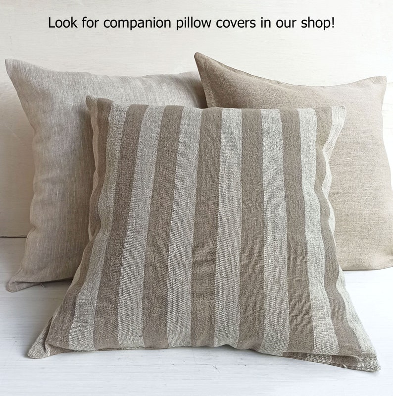 14x26 Burlap Throw Pillow Cover 16x16 Linen Euro Sham 26x26 Etsy