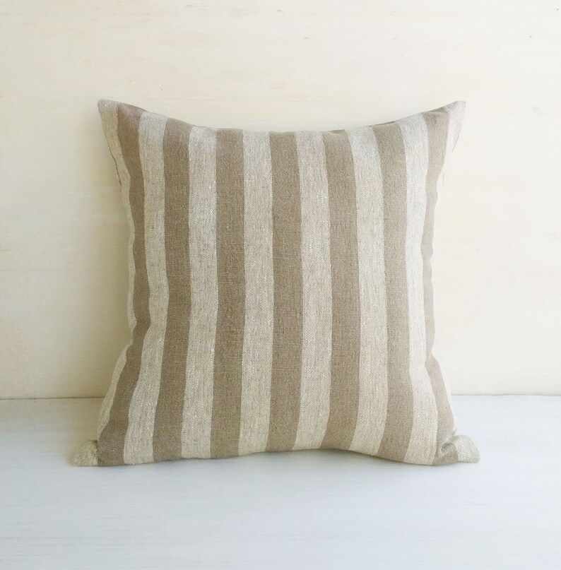 14x26 Burlap Throw Pillow Cover 16x16 Linen Euro Sham 26x26 Etsy