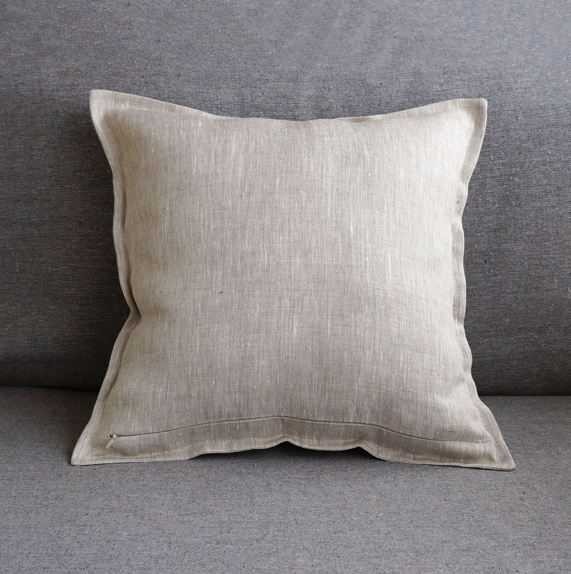SET of 2 linen throw pillow covers 14x14 linen pillow SET of Etsy
