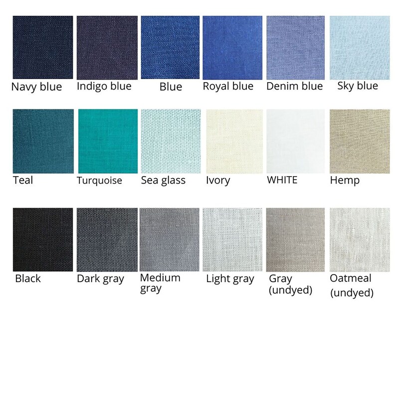 24x24 Black Linen Euro Sham Cover 26x26 Whyte Linen Throw Etsy