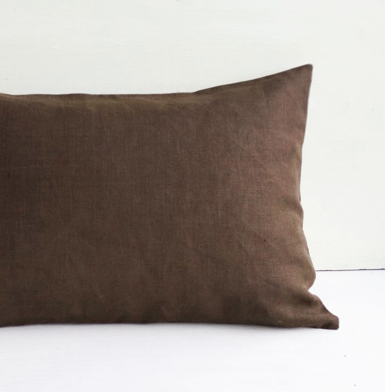 16x36 Linen Body Pillow Cover 20x54 Extra Long Lumbar Pillow Etsy