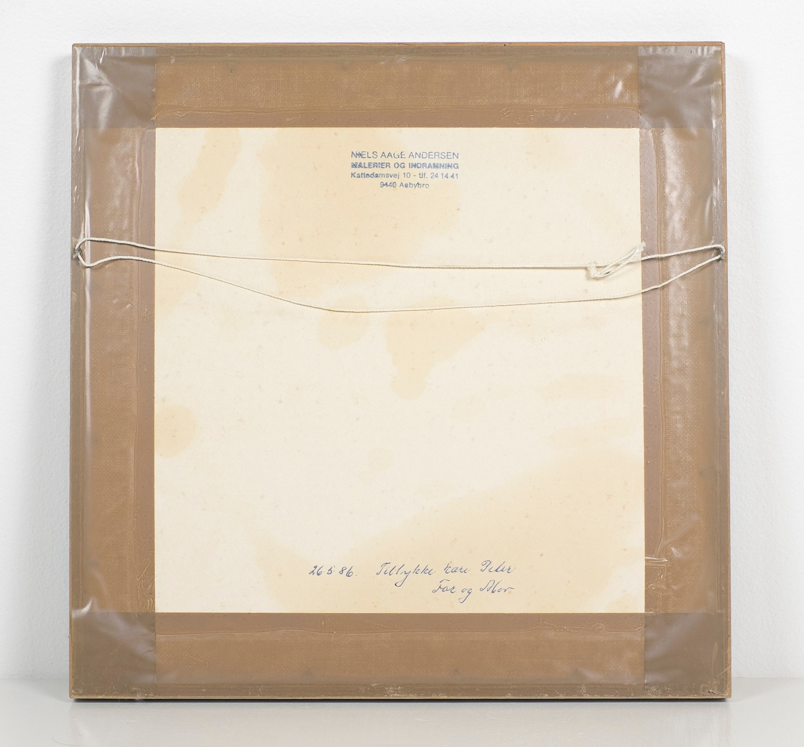 Vintage Embroidery Wall Hanging Trees Danish Textiles Hand Etsy