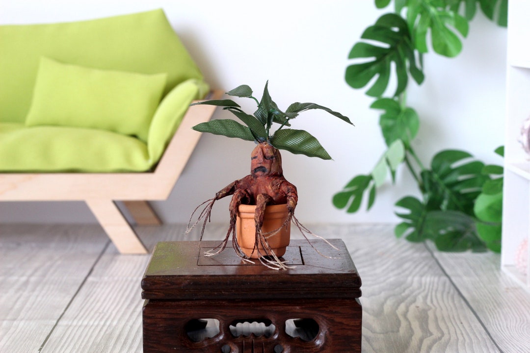 マンドラゴラ・ルート　テキスタイル　クリーチャー　フィギュア マンドラゴラ・ルート テキスタイル クリーチャー フィギ