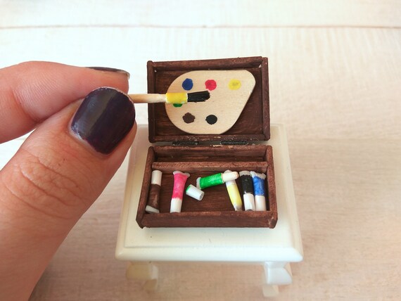 dollhouse paint supplies