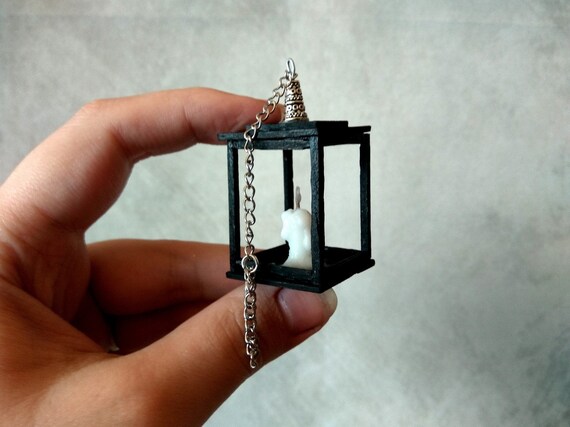 miniature lantern dollhouse