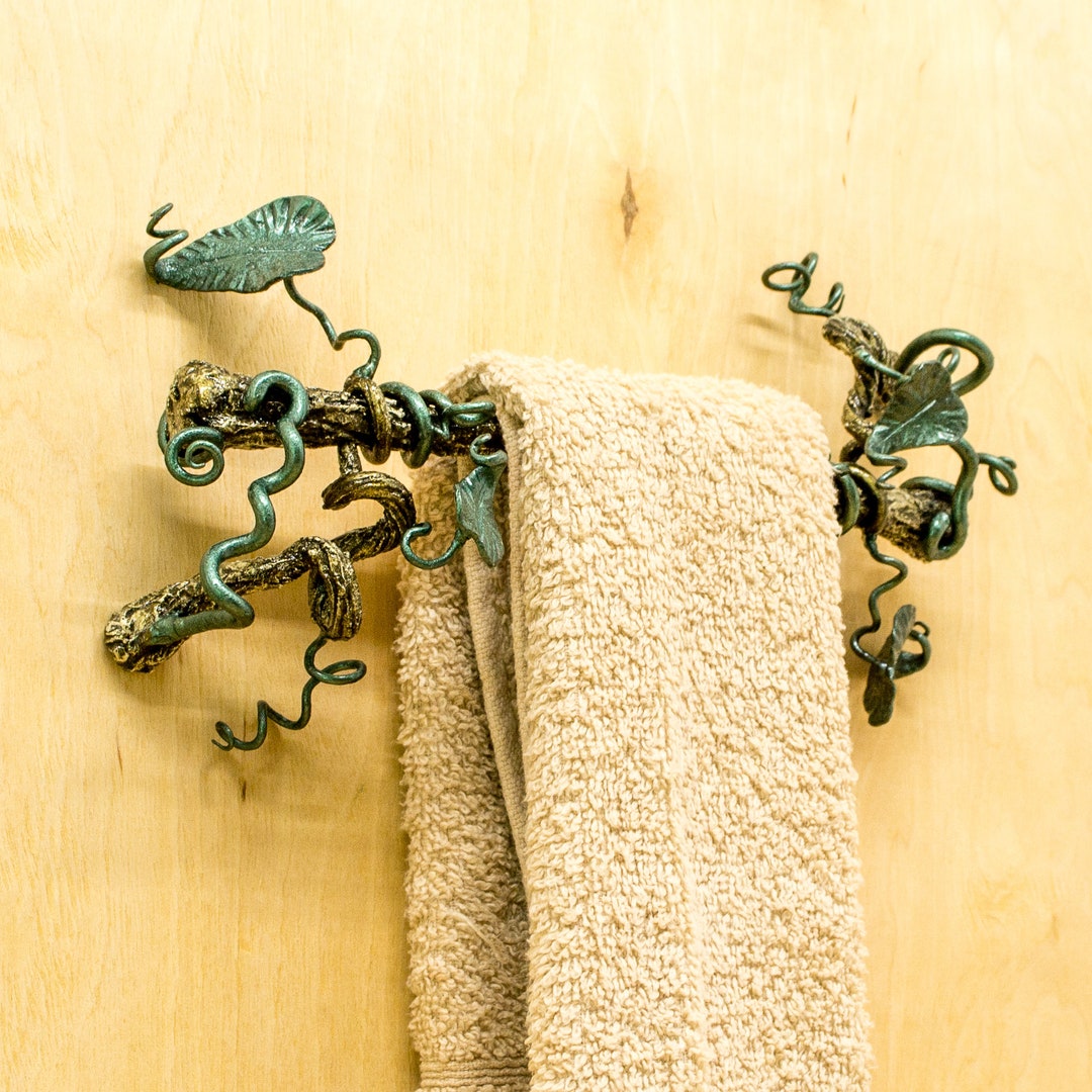 Towel Rail Bathroom Storage Accessory Modern Wall Towel Rack Bathroom