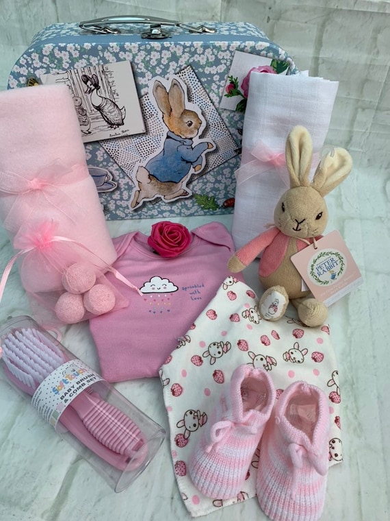 Hand Stuffed Premier Quality Hand Knit Flopsey Bunny Rabbit
