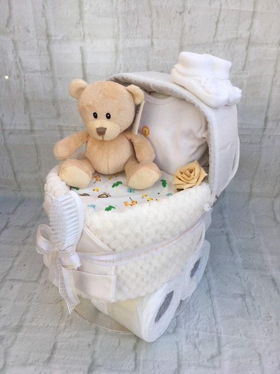 nappy cake pram