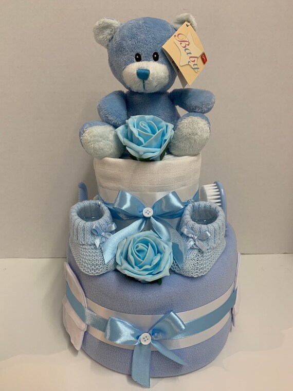 baby gift nappy cake