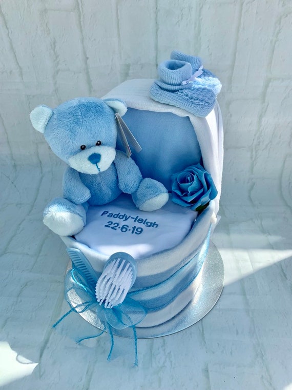 personalised nappy cake
