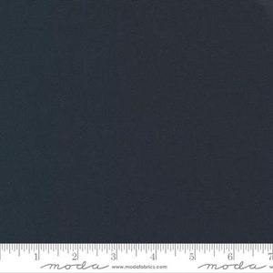 Moda,  Bella Solids-Black (black quilting fabric)