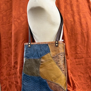 Patchwork Boho Tote
