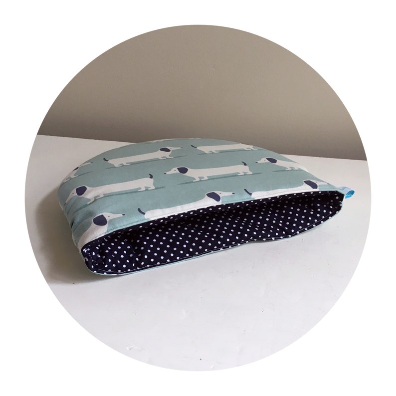 sausage dogdauschund fabric Tea cosy