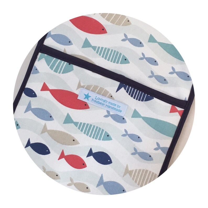 Fish Oven Gloves / Nautical Themed Oven Gloves / Beach Decor Etsy