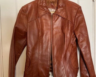 Vintage Remy Leather Fashions USA women’s jacket NWT