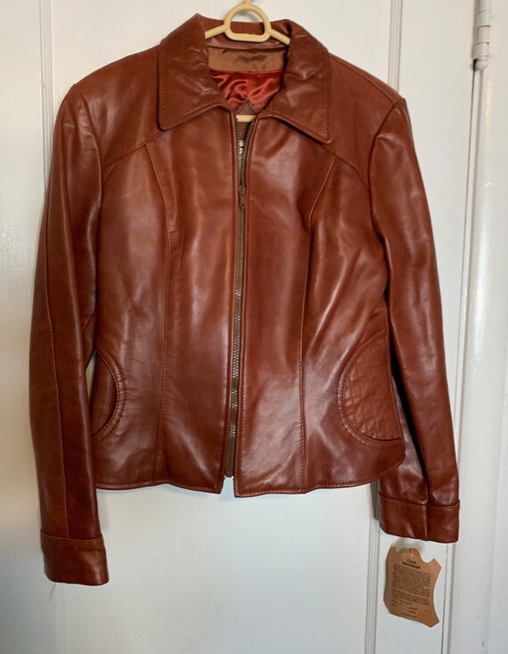 Vintage Remy Leather Fashions USA women’s jacket … - image 2