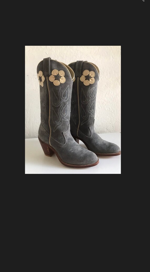vintage acme womens cowboy boots