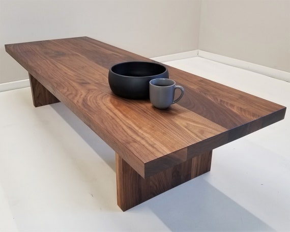 2 Thick Walnut Coffee Table Made To Order Custom Canada 2 Thick Walnut Coffee Table Made To, Custom Made Coffee Tables Canada