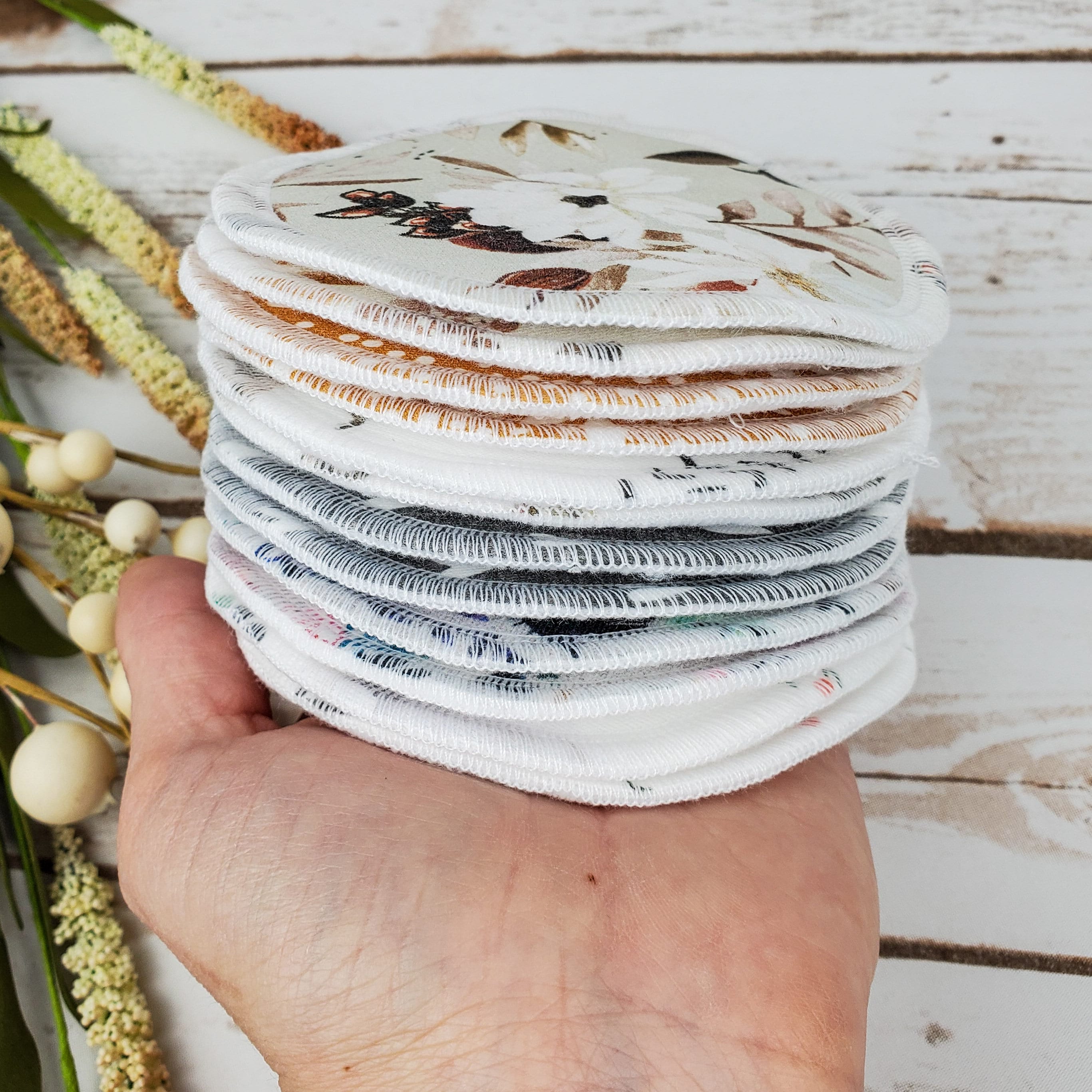 Reusable Organic Nursing Pad Sets Organic Nursing Pads Etsy