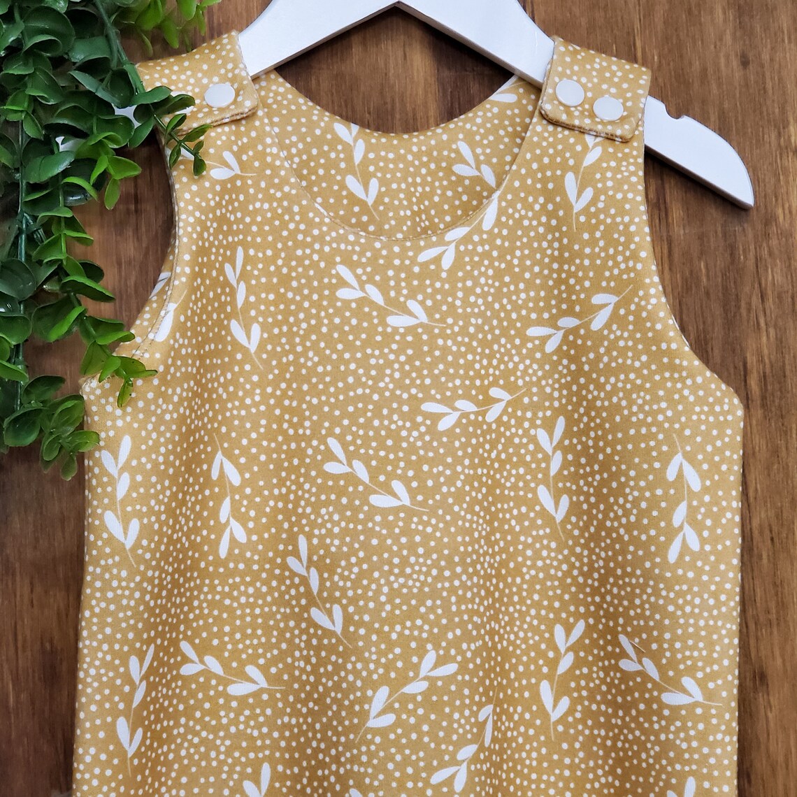 Mustard Baby Romper Organic Baby Clothes Baby Romper Harem Etsy