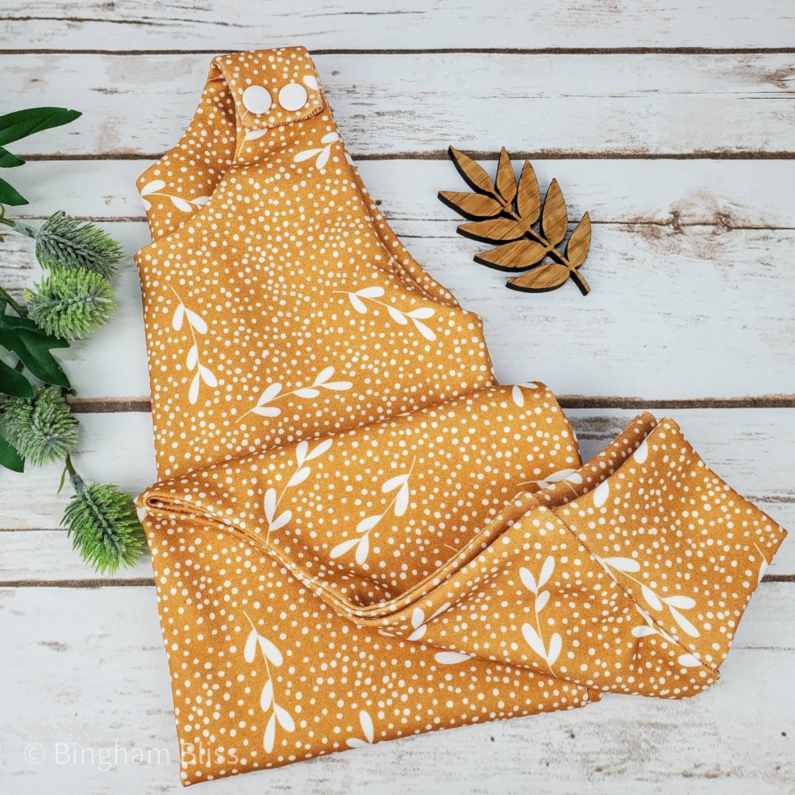 Mustard Baby Romper Organic Baby Clothes Baby Romper Harem Etsy