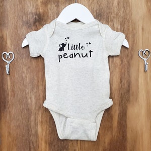 Body orgánico para bebé hecho a mano: Conjunto para recién nacido de Little Peanut