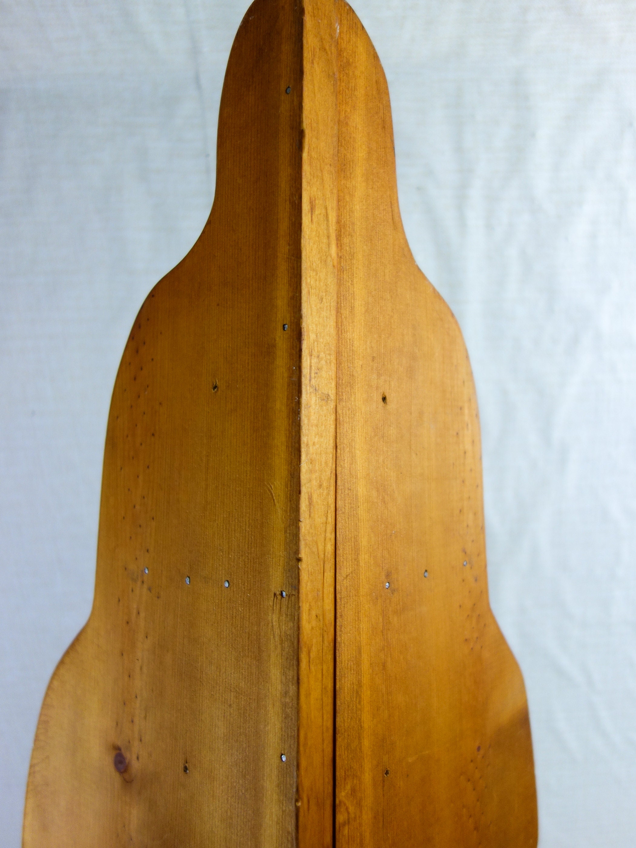 Vintage colgante madera esquina pared estante 20.5 x | Etsy