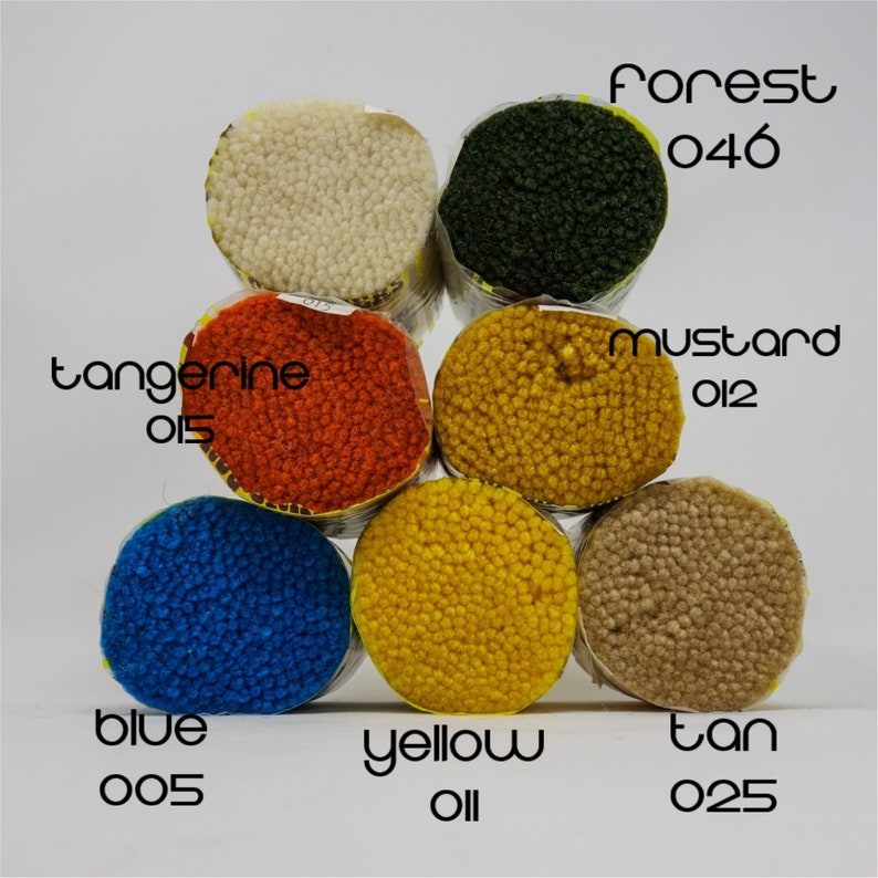 Vintage Latch Hook Rug Yarn Lots of Colors to Choose From 70s Etsy