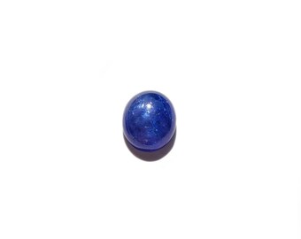 Large Oval Tanzanite Gemstone Cabochon
