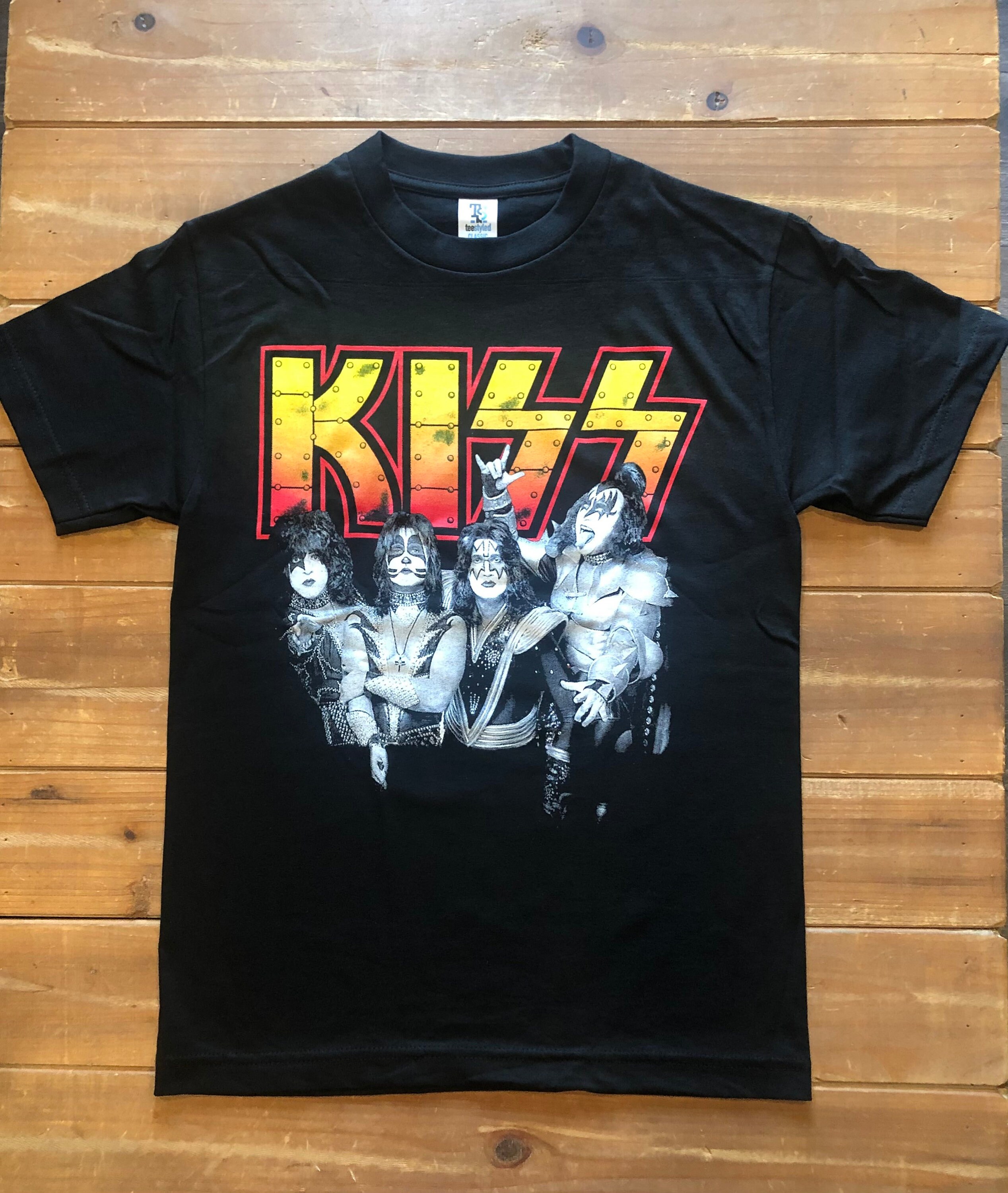 Kiss Shirt 70s Rock Band T-shirt - Etsy 