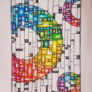 Abstract - Stained Glass Window II