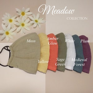 Meadow Collection color card
Colors: Moss, Yellow, Amber glow, Sage green, White, Medieval forest, and Plum