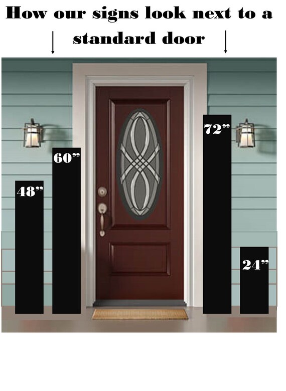 Welcome Sign For Front Door Tall Wood Porch Sign Baseball Front Porch Decor Baseball Decor