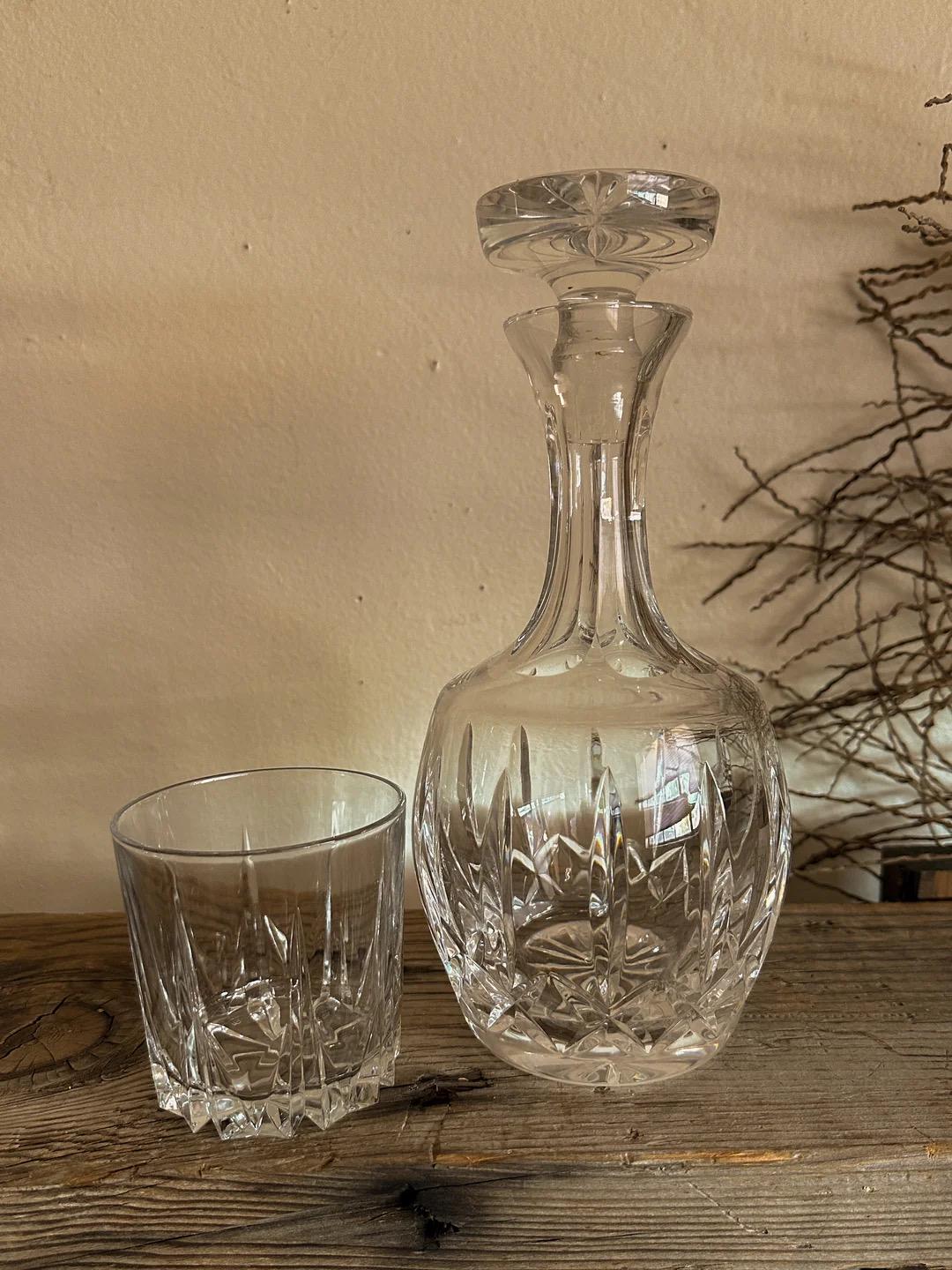 Atlantis crystal wine glasses - Etsy 日本